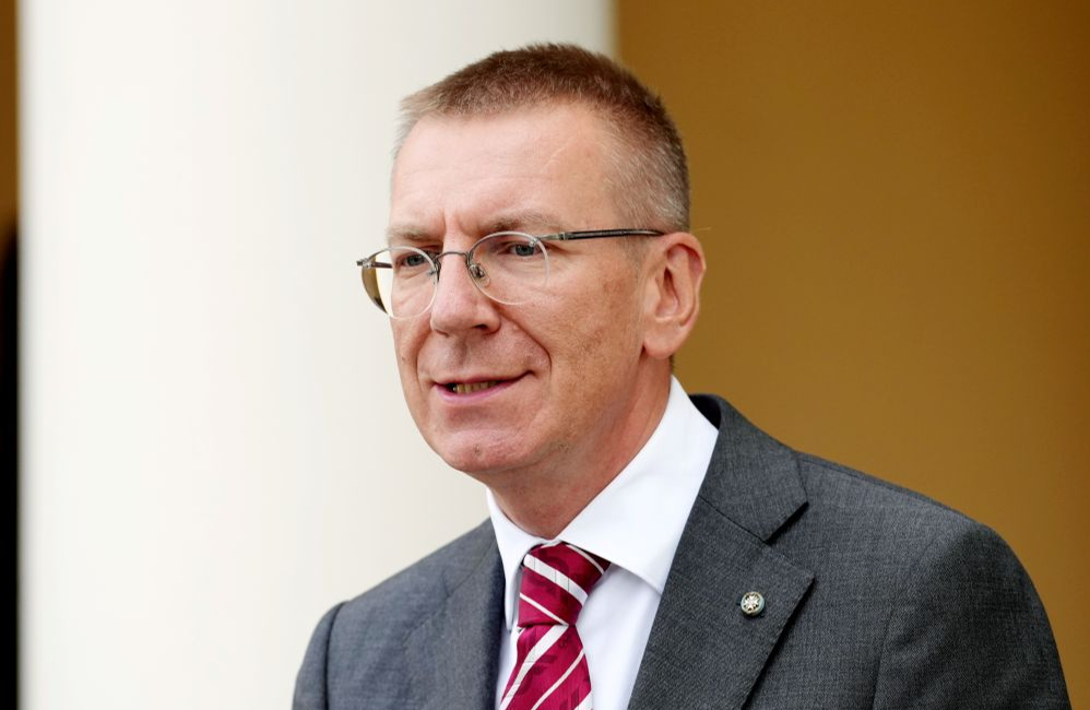 Valsts prezidents Edgars Rinkēvičs.