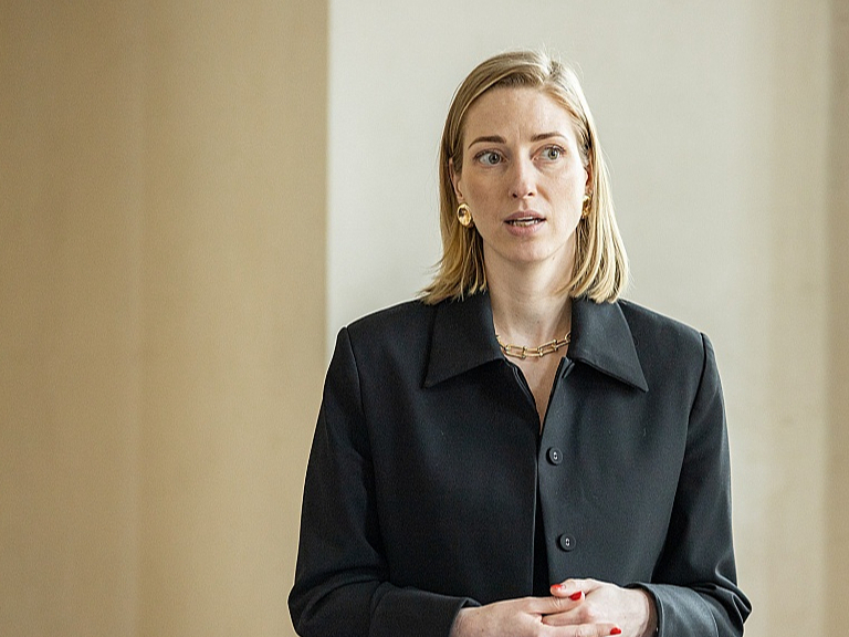 Kultūras ministre Agnese Lāce.