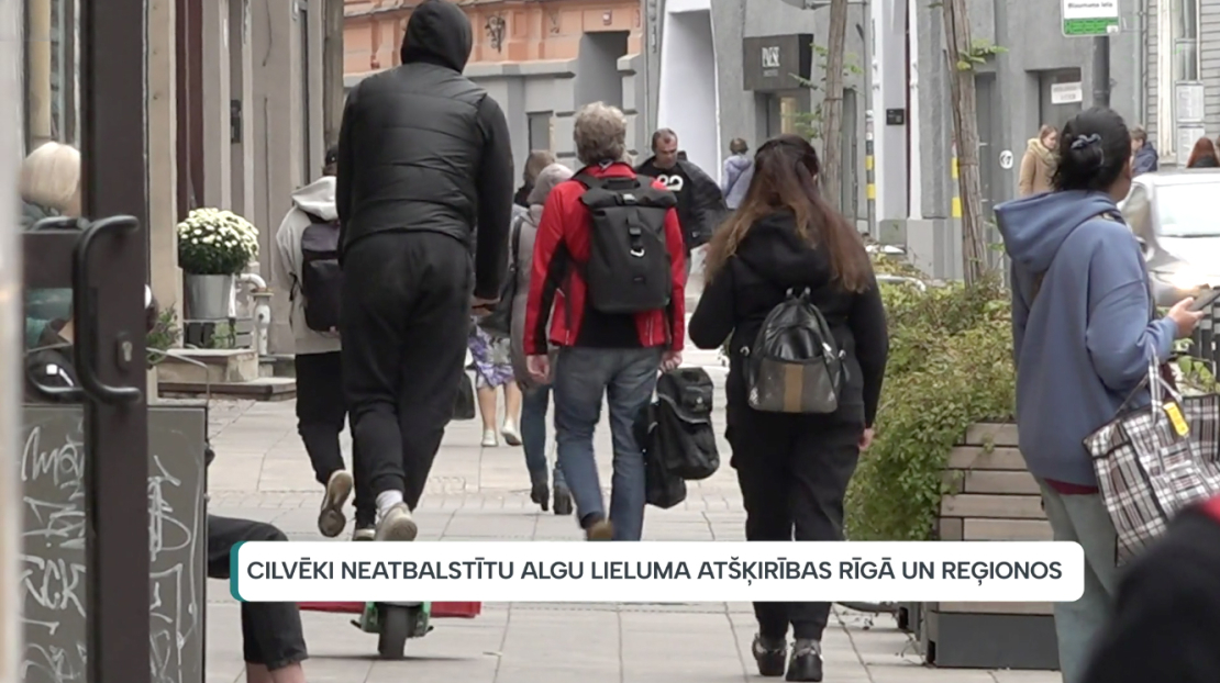 Pētījumā secināts, ka Rīgā ap 40% un reģionos ap 50% iedzīvotāju nesaņem dzīvei nepieciešamo algu.