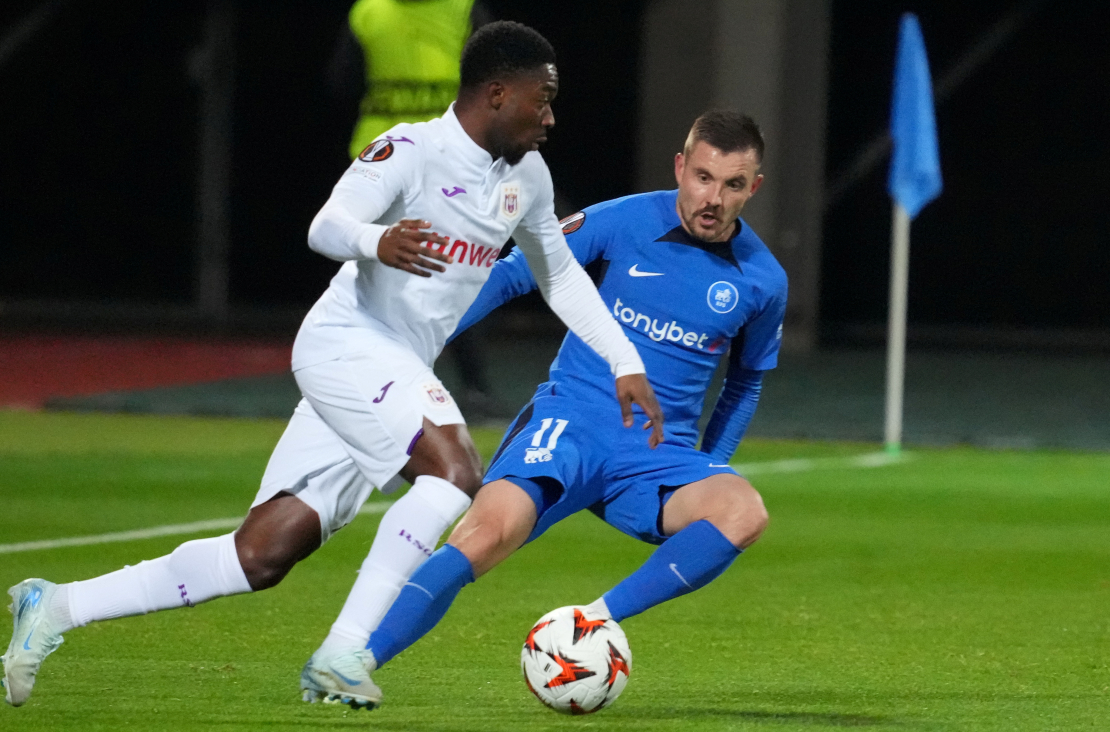 UEFA Eiropas Līgas spēle futbolā, kurā tiekas FK RFS un Beļģijas "Anderlecht" Daugavas stadionā.
