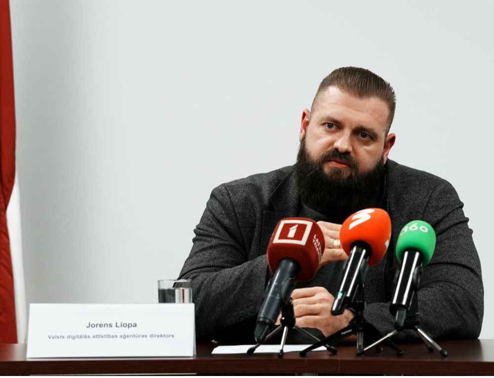 Valsts digitālās attīstības aģentūras direktors Jorens Liopa. 