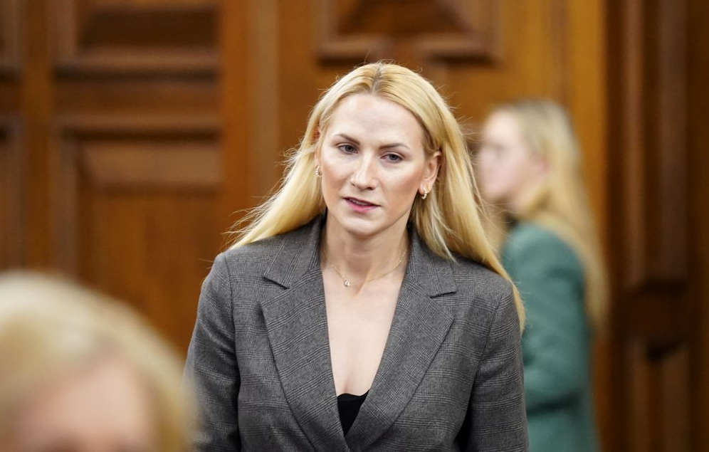 Saeimas deputāte Agnese Krasta. 