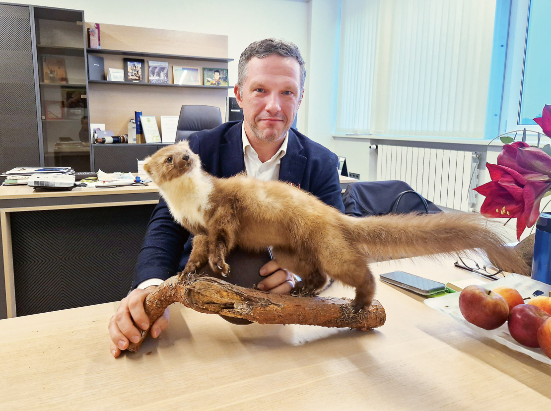 Sandis Jansons labprāt medī caunas.