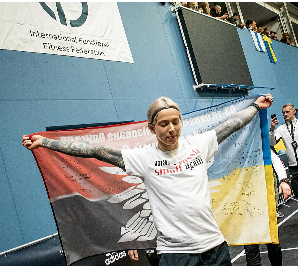 Kornēlija Dudaite – par Ukrainu un pret Krieviju ne tikai vārdos, bet arī darbos.