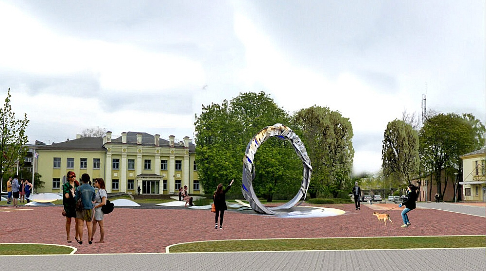 Noslēdzoties Dobeles centrālā laukuma labiekārtošanai, tajā būs redzams vides objekts, kurā attēlots Nameja gredzens.