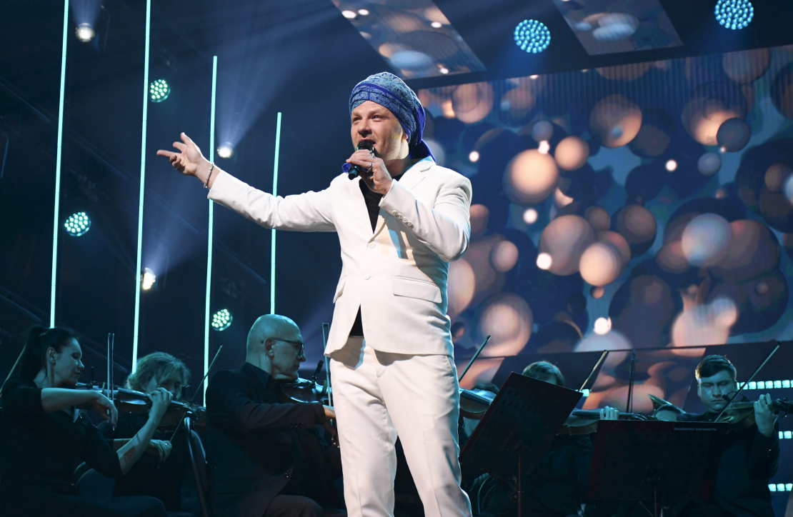 "Muzikālā banka 2024" fināls Daugavpils Olimpiskajā centrā. Gunārs Kalniņš.