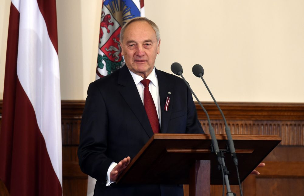 Bijušais Valsts prezidents Andris Bērziņš. 