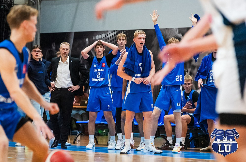 LU treneris Gunārs Gailītis un spēlētāji cer uz pozitīvām pārmaiņām.