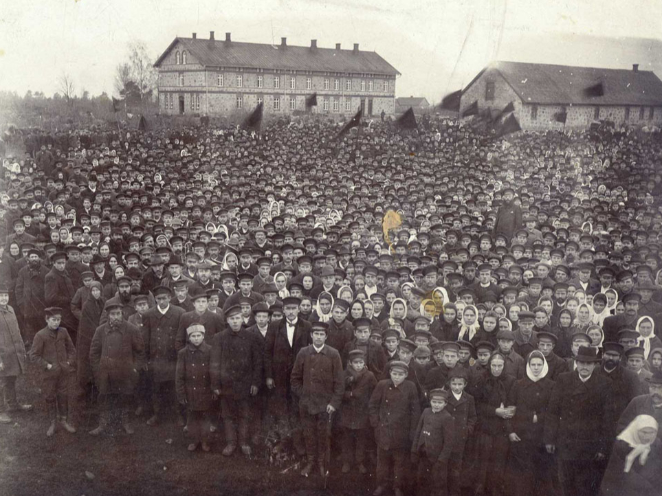 Tautas mītiņš Dundagā. 1905. gada 6. marts.