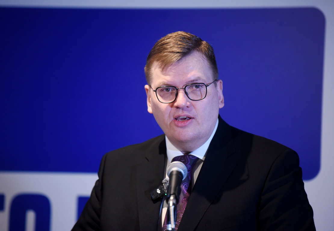 Partijas "Latvijas attīstībai" valdes līdzpriekšsēdētājs Juris Pūce.
