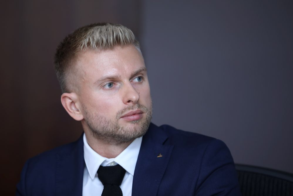 "Junior Achievement Latvia" vadītājs Jānis Krievāns.