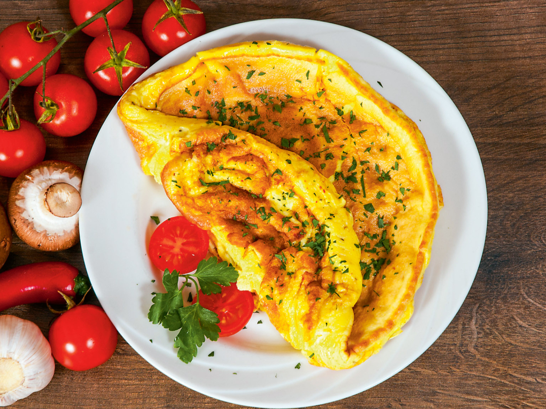 Siera omlete.