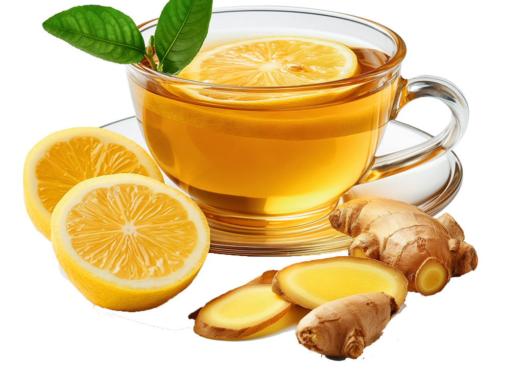 Pret sliktu dūšu un vemšanu noderēs piparmētru , ingvera un citronu tēja.
