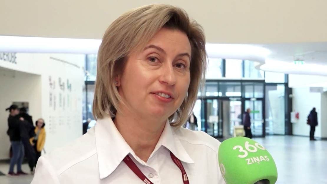Latvijas nefrologu asociācijas prezidente Ieva Ziediņa.