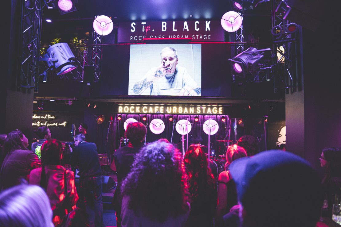Klubā “St. Black” Rīgā grupa "Līvi" prezentē jaunu dziesmu.