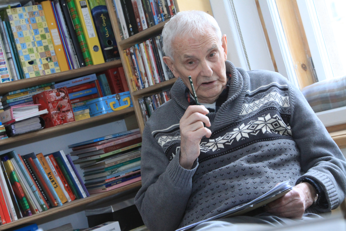 Ēriks Ošs. (13. 03. 1927. – 3. 04. 2025.).