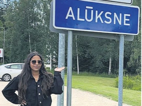 Indijas dienvidos Haidarabadā dzimusī Kulsuma Fatima Baiga Latvijā dzīvo jau piecus gadus. Viņa bieži ciemojas Alūksnē.