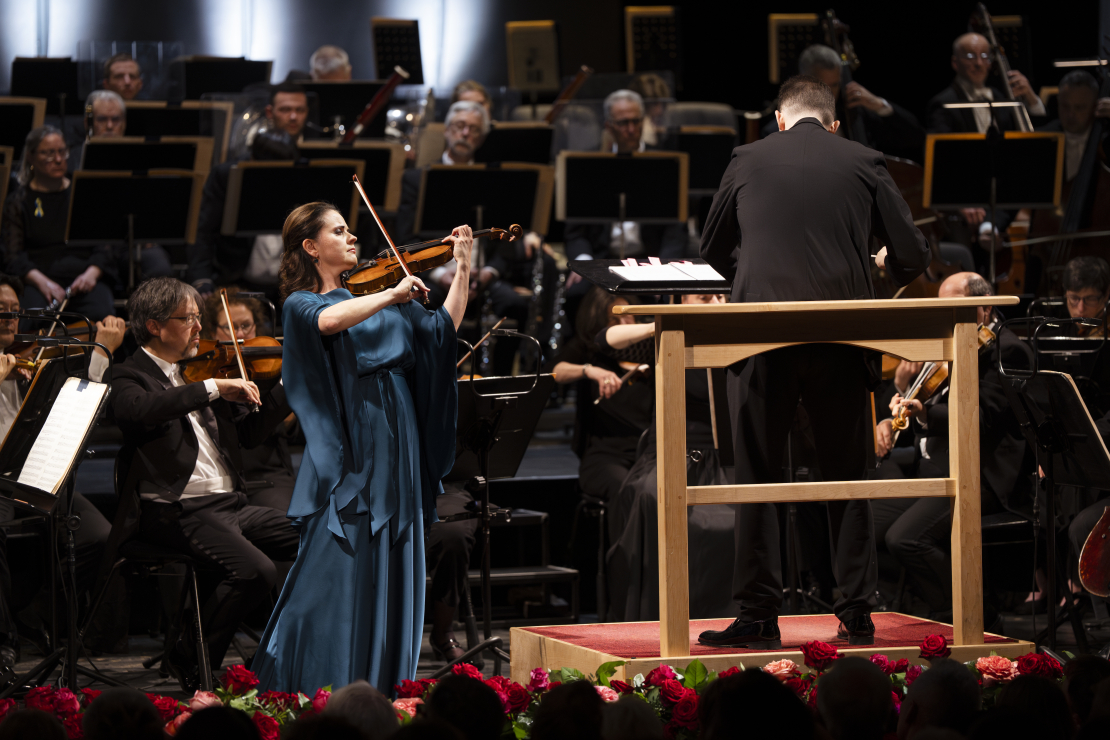 Bostonas simfoniskā orķestra viesošanās Rīgā. Andris Nelsons. Baiba Skride.