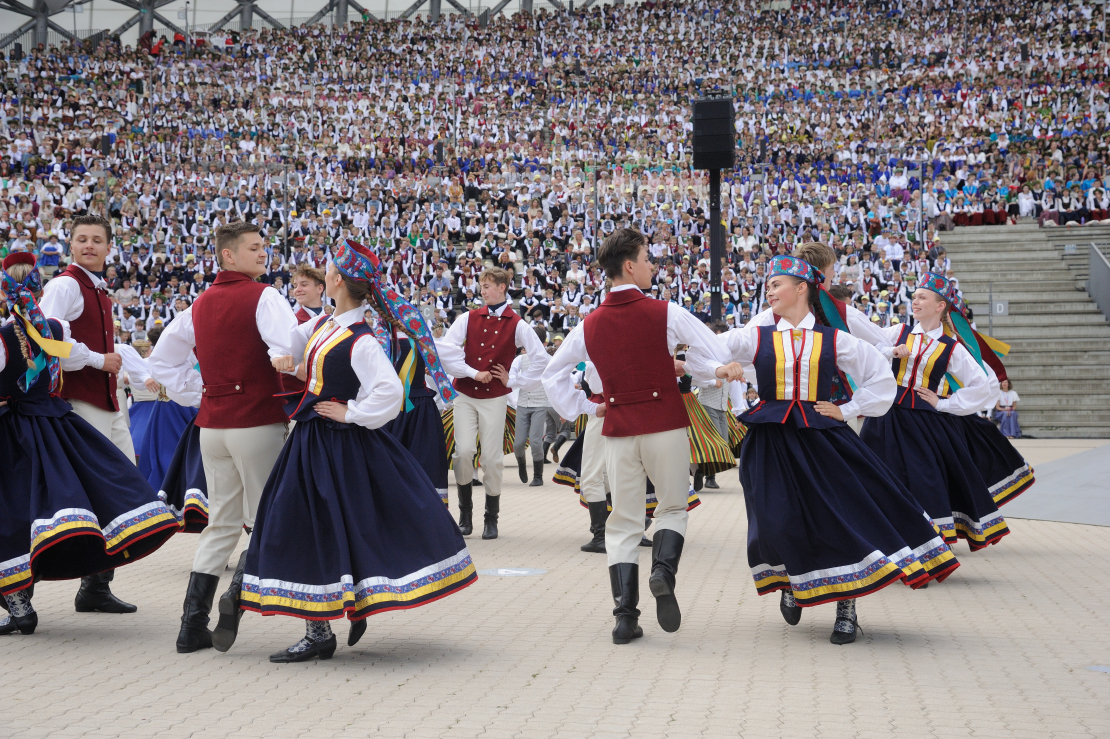Svētku noslēguma koncerts "Te-aust".