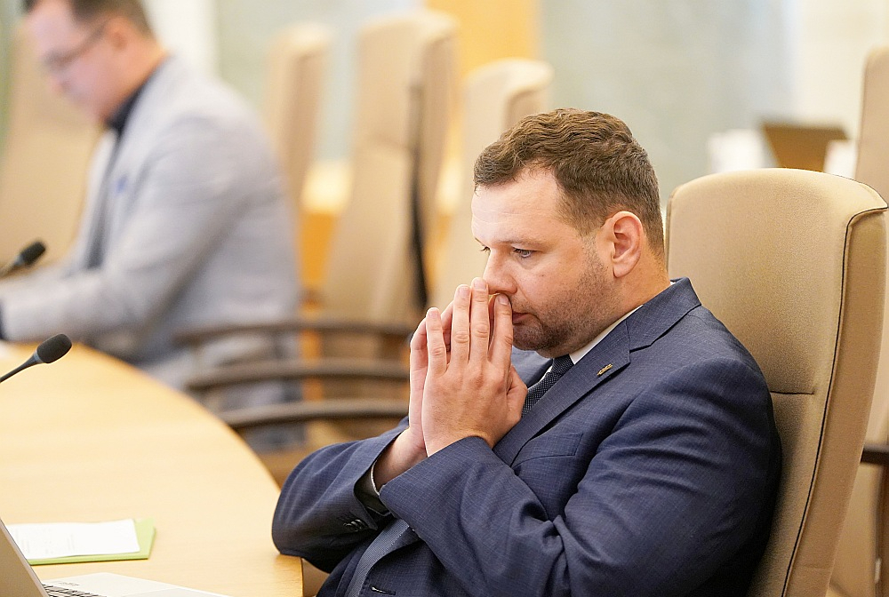 Labklājības ministrs Reinis Uzulnieks.