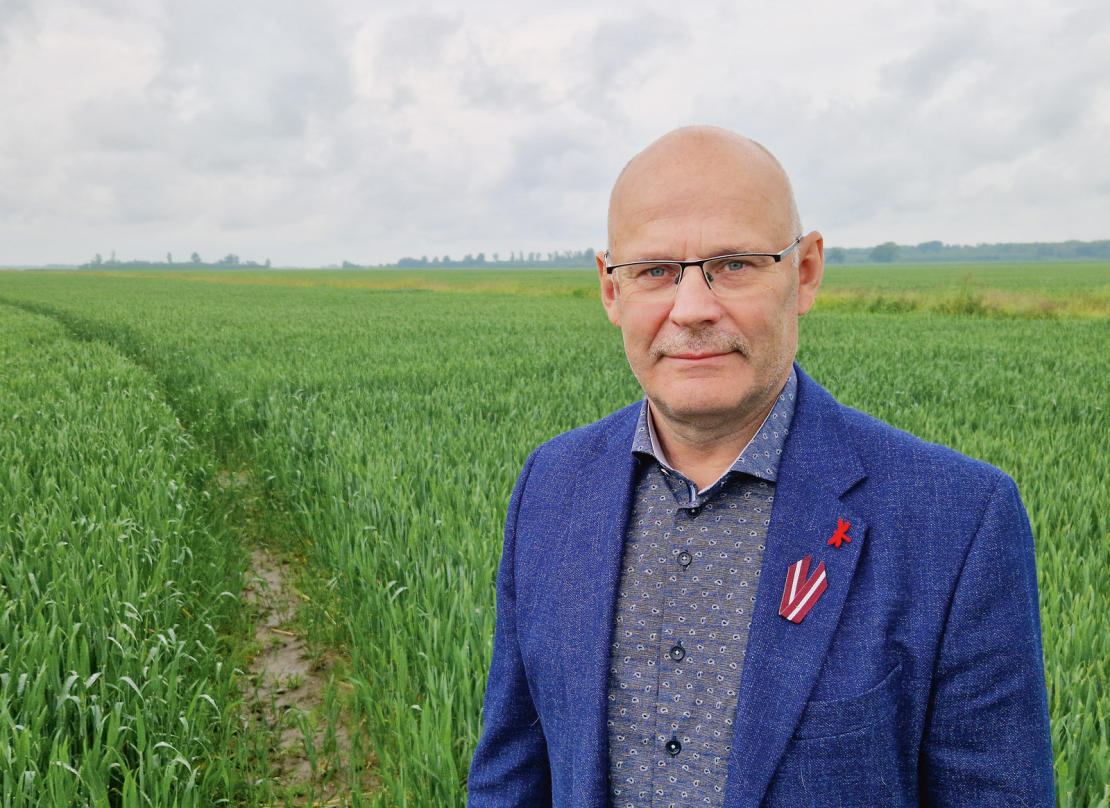 Uldis Vangalis spēles laukumu redz gan no lauksaimnieka, gan mežsaimnieka, gan mednieka skatu punkta.
