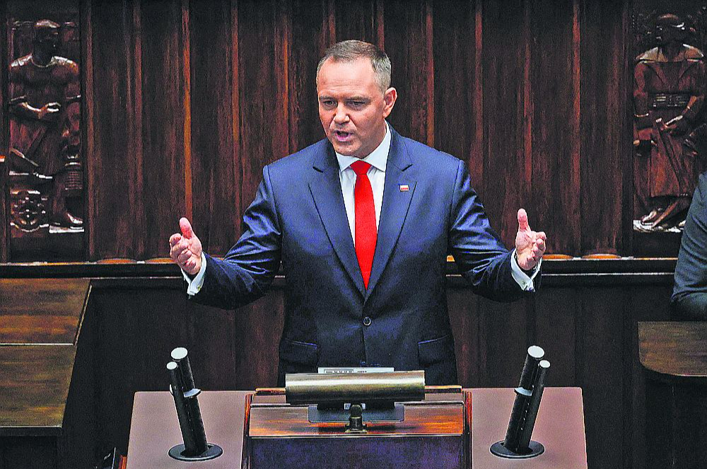 Polijas jaunais prezidents Karols Navrockis.