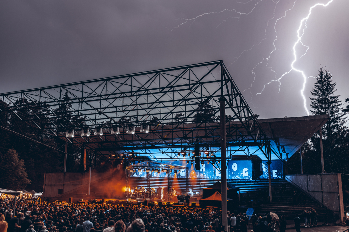 Rokfestivāls "Zibens pa dibenu" Ogrē, 2025.