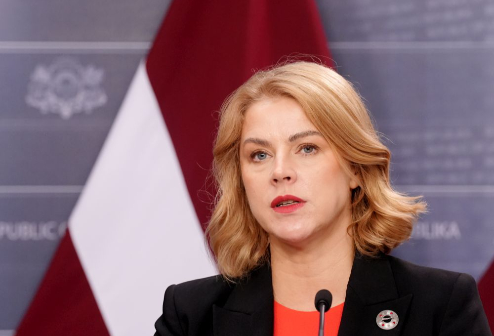 Ministru prezidente Evika Siliņa.