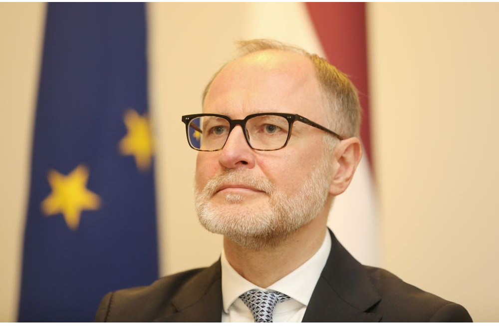 Aizsardzības ministrs Andris Sprūds.