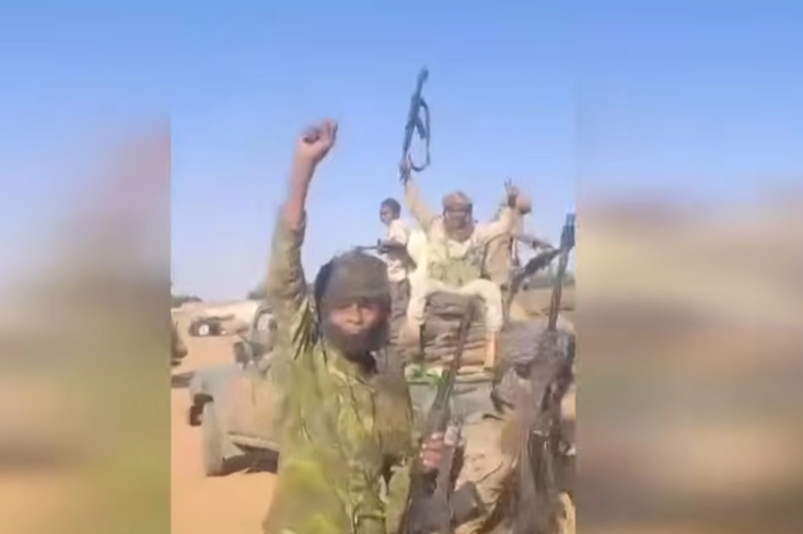 Arābu kaujinieku grupa RSF.