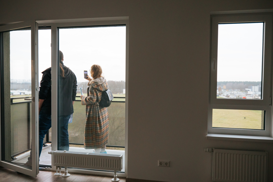 Daudzdzīvokļu nams. Jaunais projekts "Valterciems". Ilustratīvs foto.