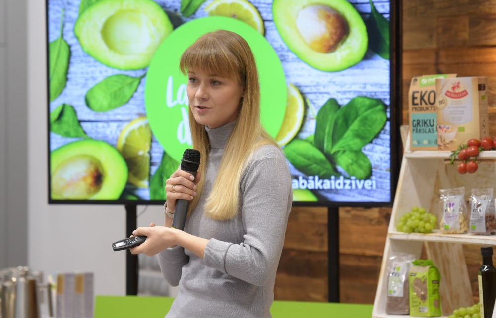Uztura speciāliste Olga Ļubina.