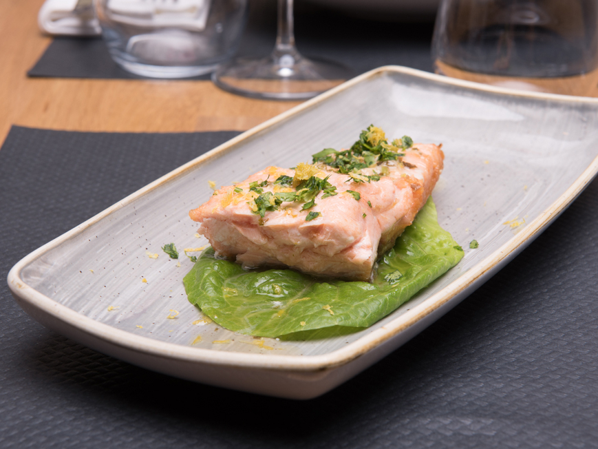 Lasis ar pesto.