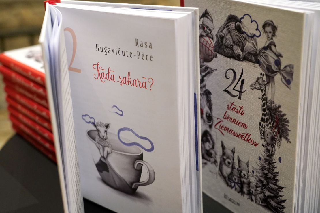 Stāstu krājuma "24 stāsti bērniem Ziemassvētkos" atvēršanas svētki