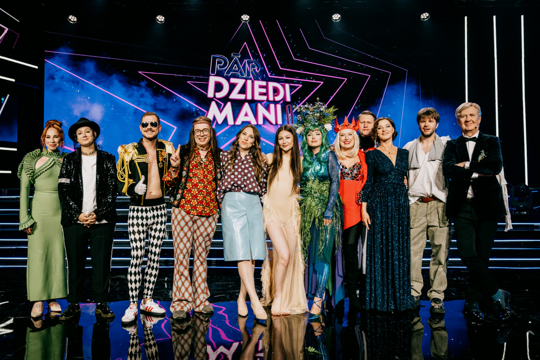 Šova "Pārdziedi mani!" 3. raidījums.