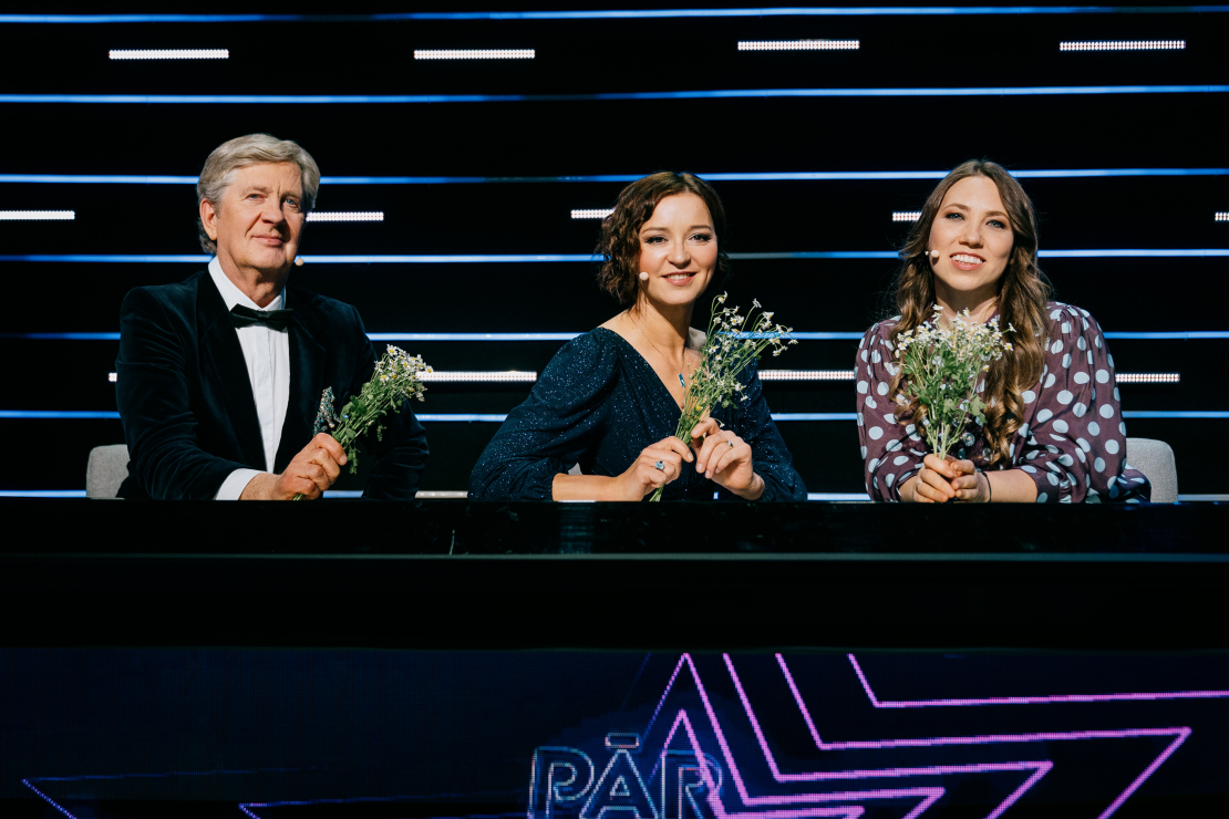 Šova "Pārdziedi mani!" 3. raidījums.