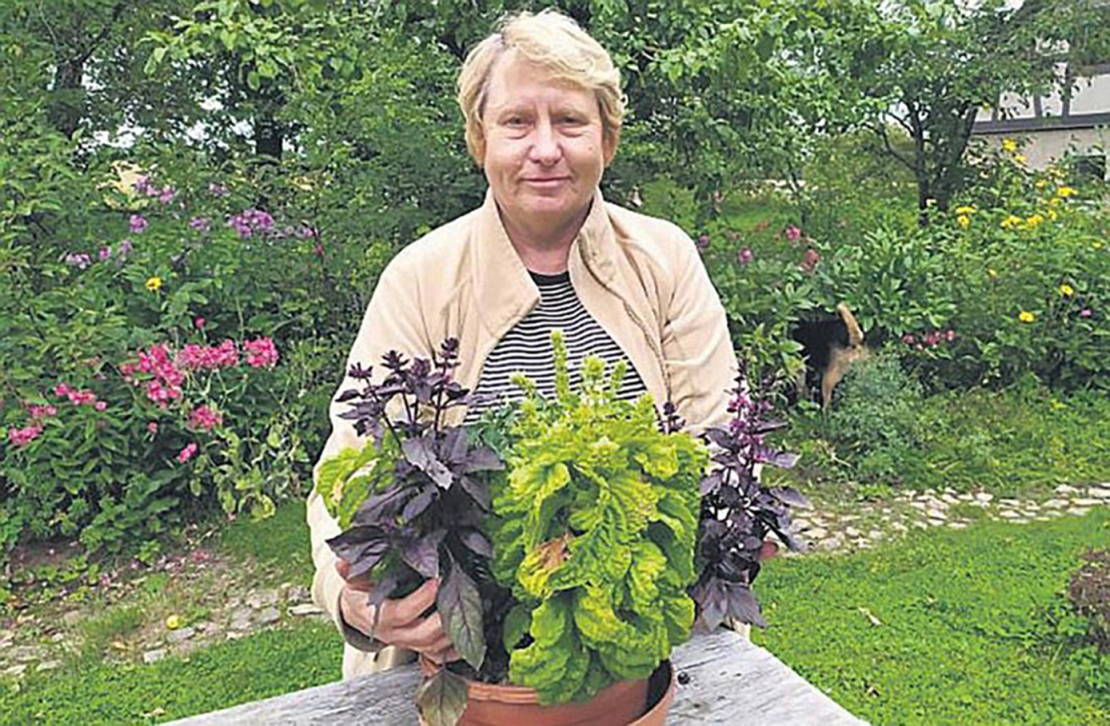 Agronome, biodinamiskās un bioloģiskās lauksaimniecības speciāliste Ārija Rudlapa.