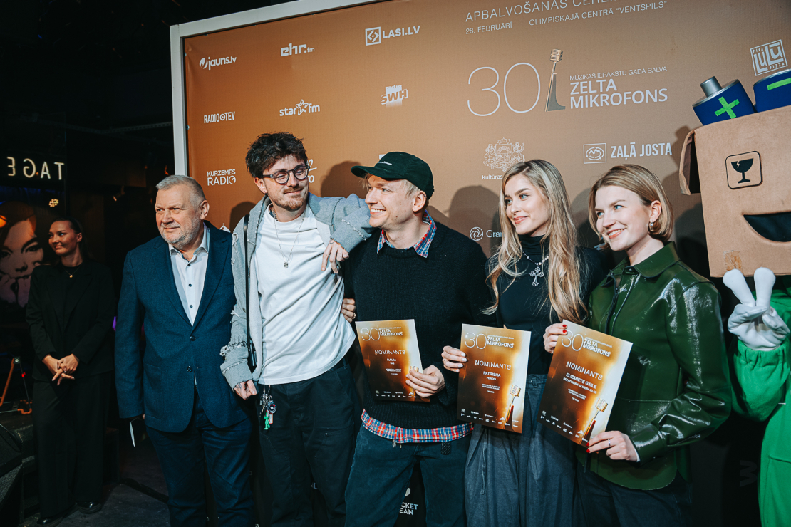 Atklāti "Zelta mikrofons 2026" nominanti.