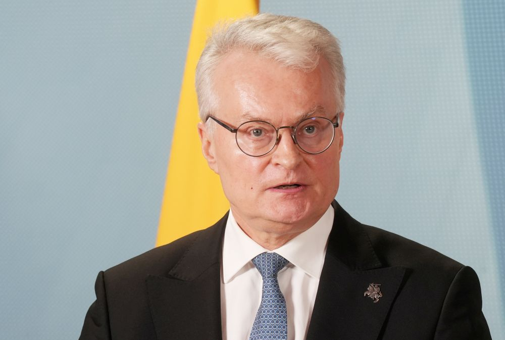 Lietuvas prezidents Gitans Nausēda.