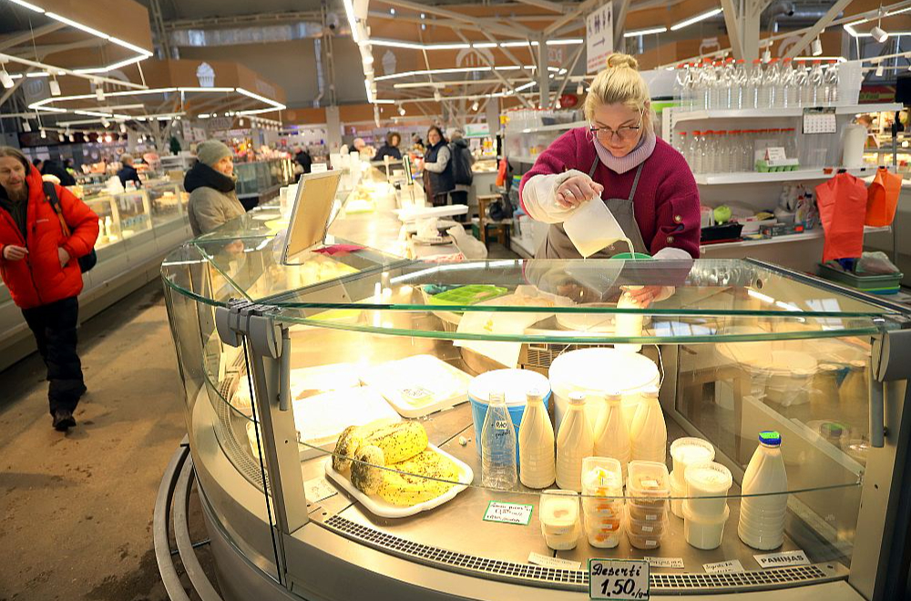 Mājražotājai Anitai Millerei nomas maksa Centrāltirgū pieaugusi nebūtiski.