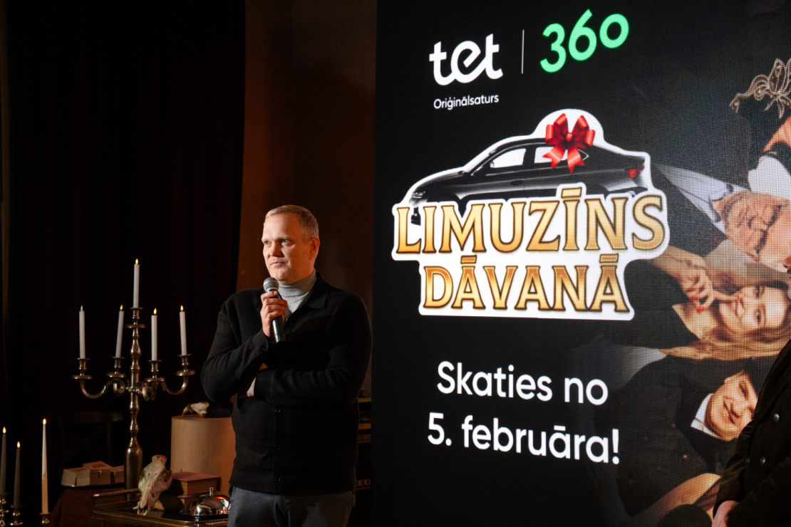 "Limuzīns dāvanā" pirmizrāde.