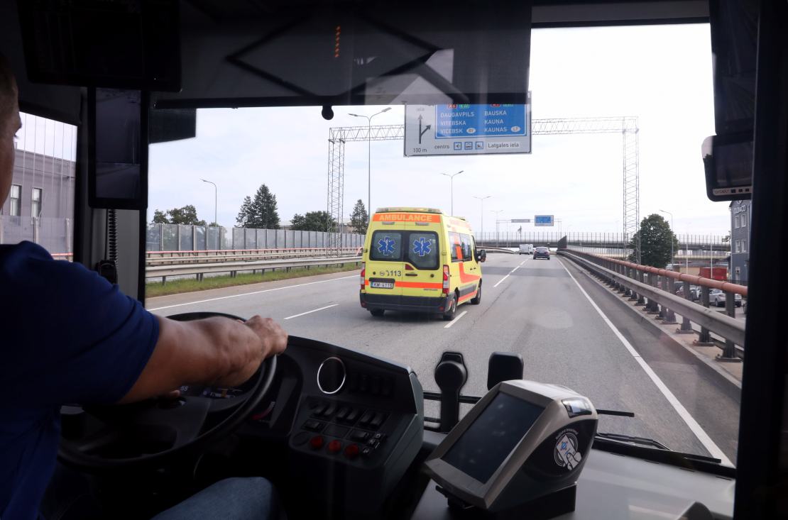 Elektroautobuss.