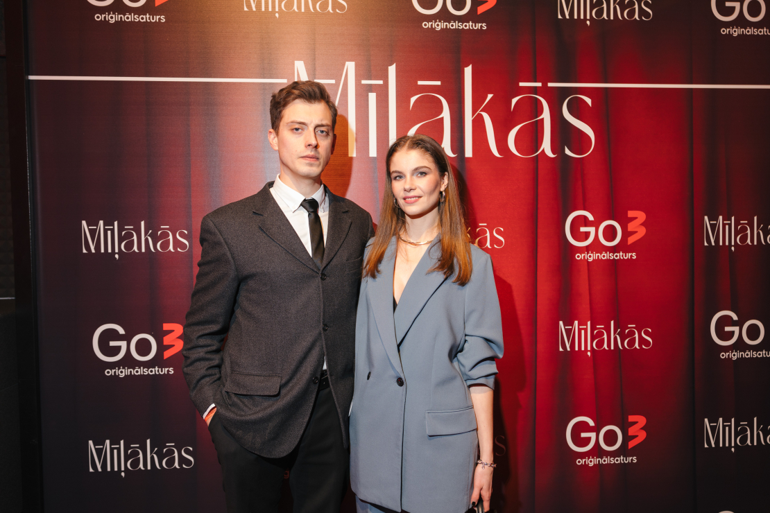 Seriāla "Mīļākās" pirmizrādes svinības.