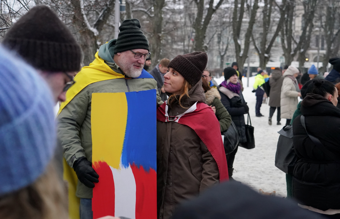 Ukrainas atbalsta akcija "Kopā līdz uzvarai!".