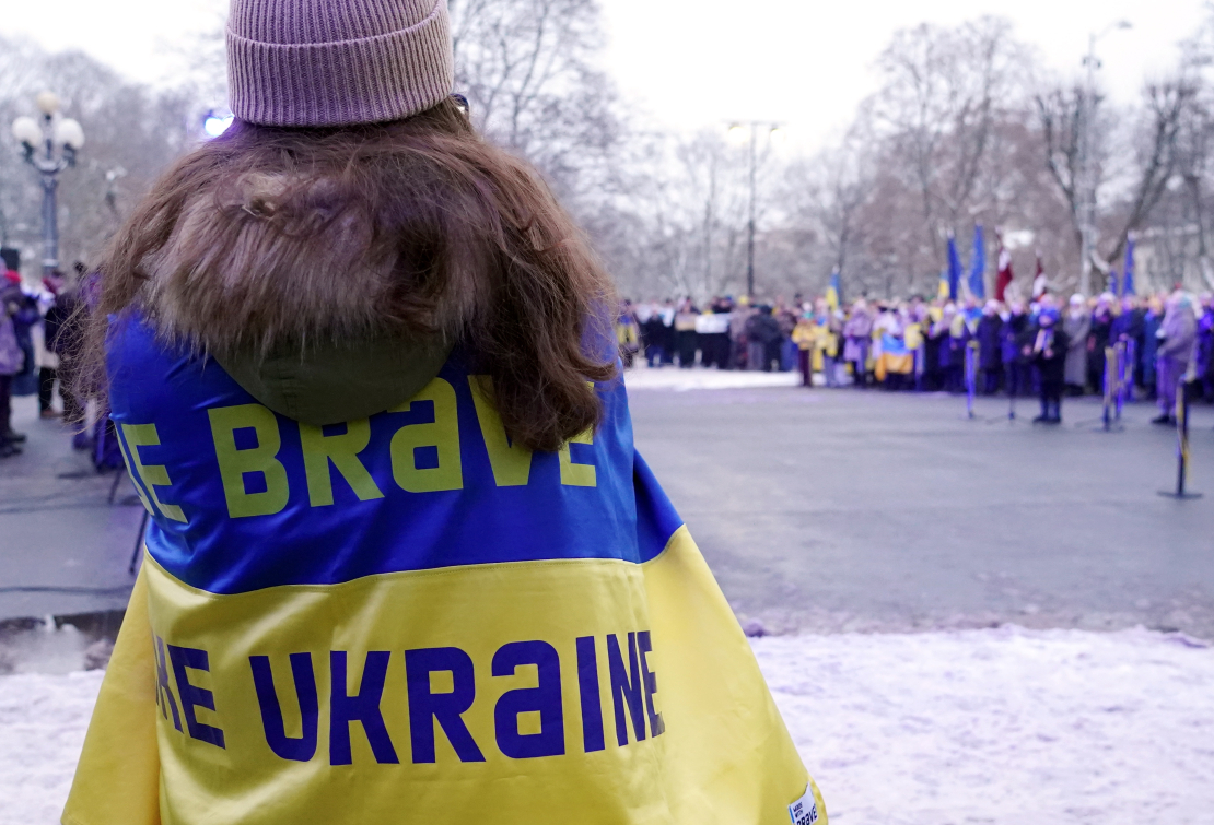 Ukrainas atbalsta akcija "Kopā līdz uzvarai!".