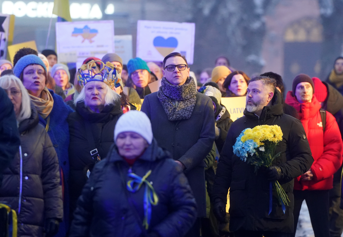 Ukrainas atbalsta akcija "Kopā līdz uzvarai!".