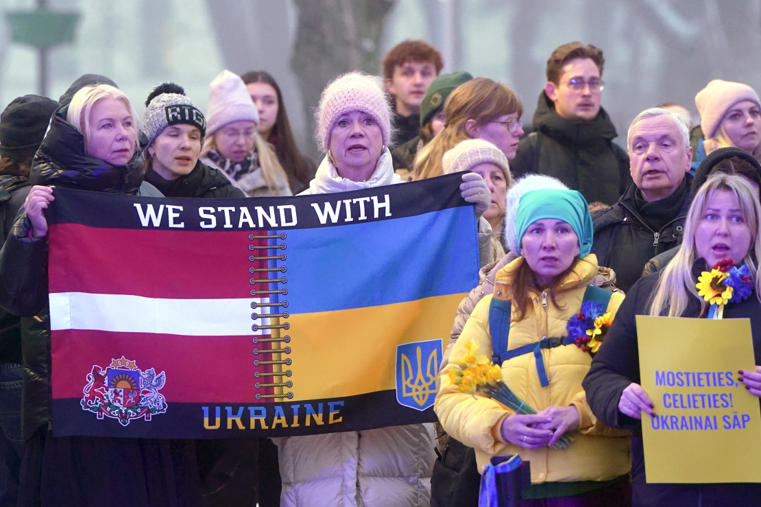 Ukrainas atbalsta akcija "Kopā līdz uzvarai!".