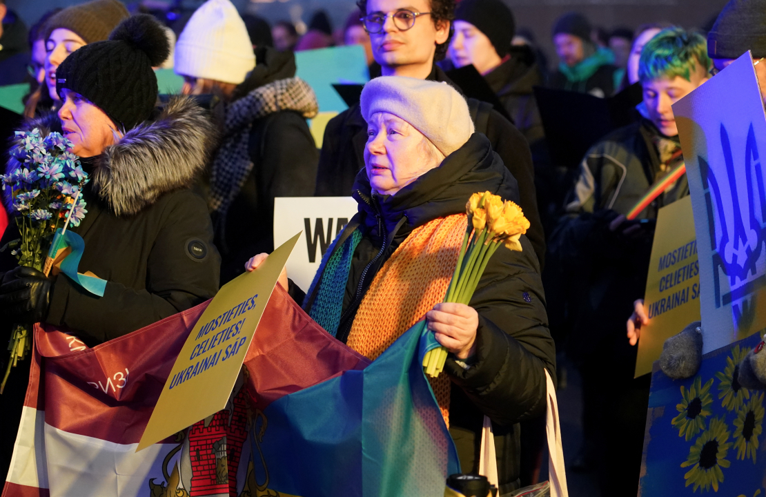 Ukrainas atbalsta akcija "Kopā līdz uzvarai!".