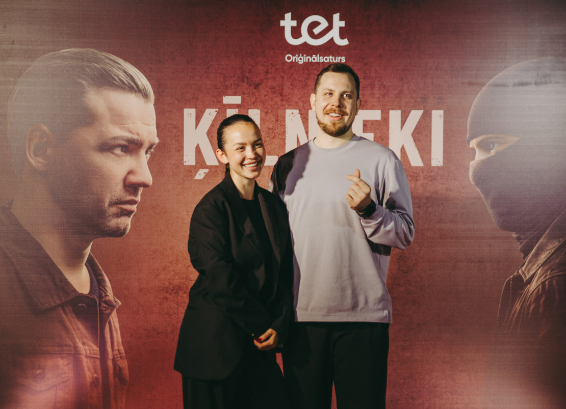 Daudzsēriju filmas "Ķīlnieki" pirmizrāde.