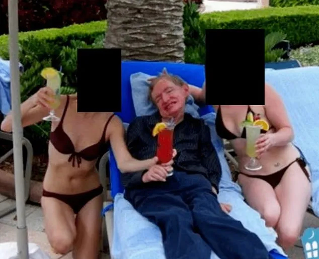 Stīvena Hokinga fotogrāfijas Epstīna failos.
